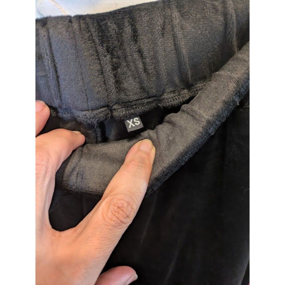 Killstar Velour Joggers Black Multi Stripe Coven Chill XS - Picture 4 of 4